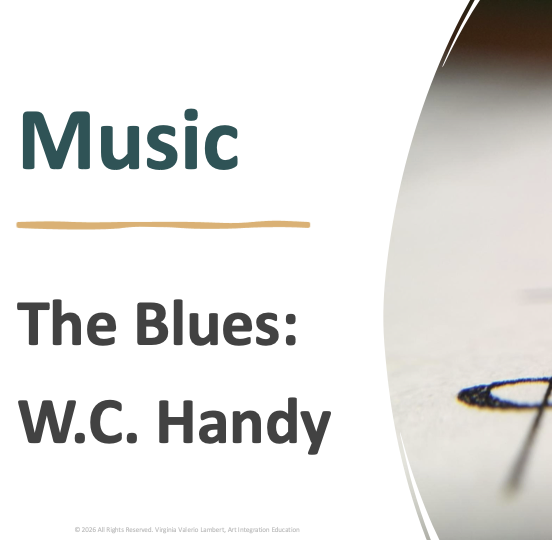 Music: Blues (W.C. Handy) - PPTX with definitions